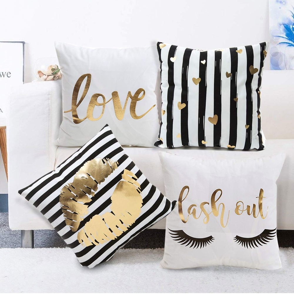 💋LASH OUT 4 Pack of Pillow Covers💋